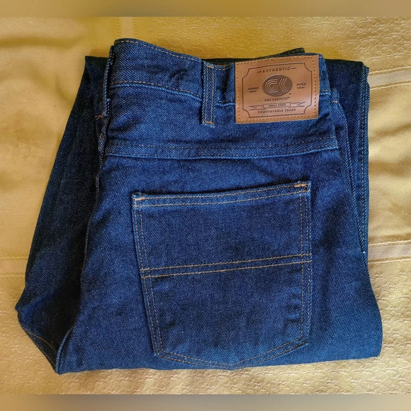 A NWOT - G&K Services Tough Style Work Mens Denim Jeans - Picture 7 of 8